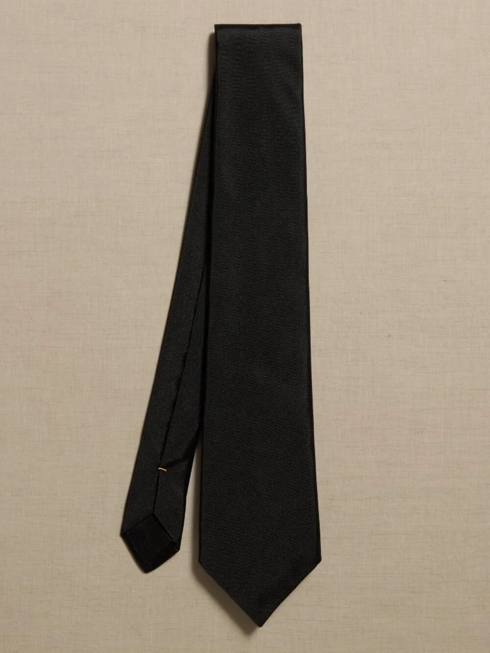 NEW Banana Republic Black Arvo Italian Silk Tie